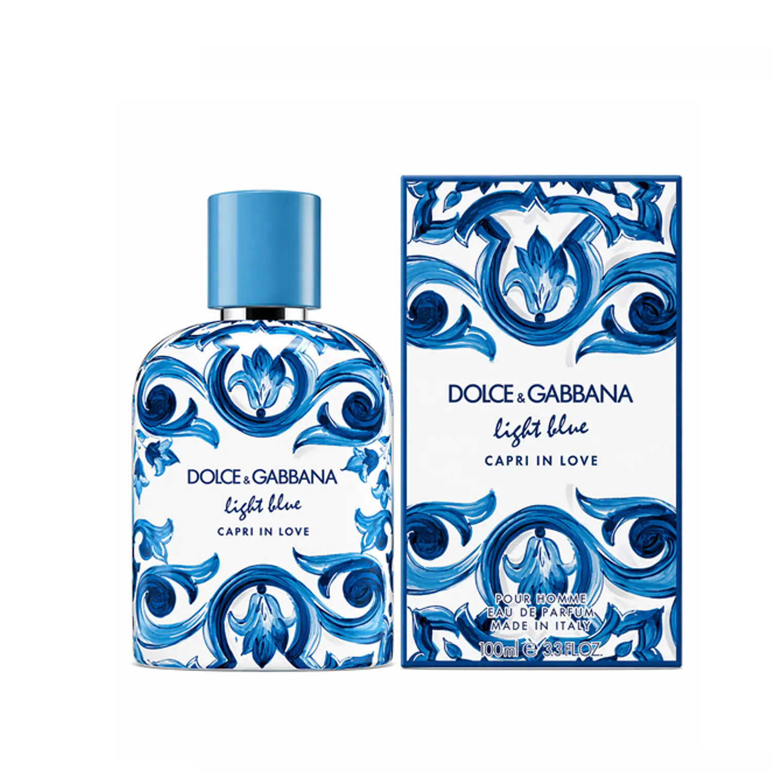 PERFUME LIGHT BLUE CAPRI IN LOVE HOMBRE EDP 100 ML