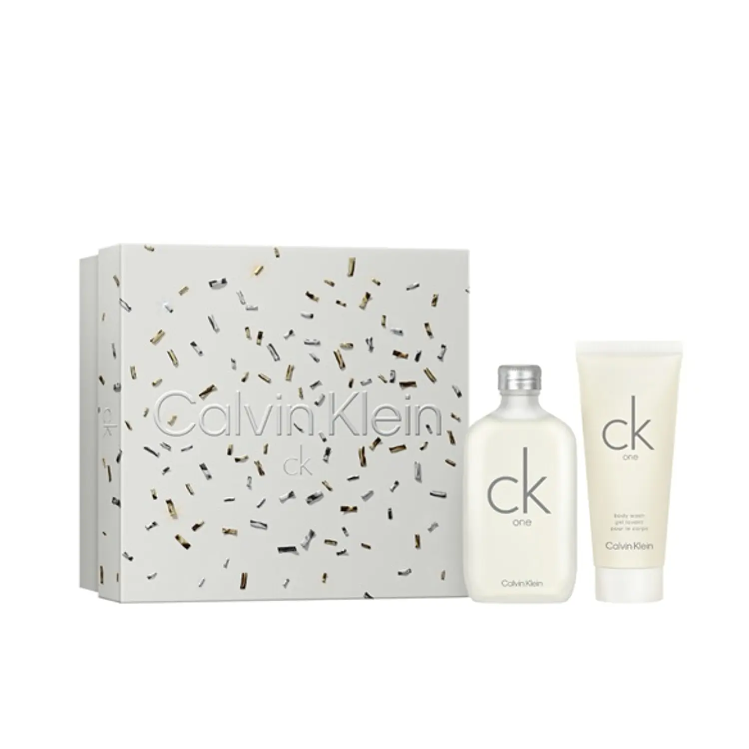 PERFUME CK ONE UNISEX EDT 100 ML / SHOWER GEL 100 ML ESTUCHE