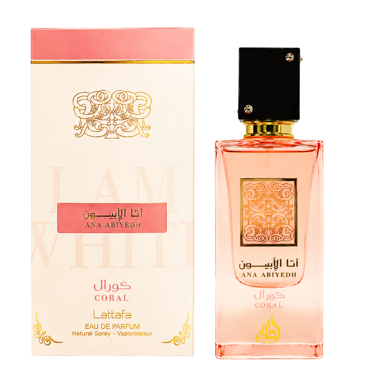 PERFUME LATTAFA ANA ABIYEDH CORAL MUJER EDP 60 ML