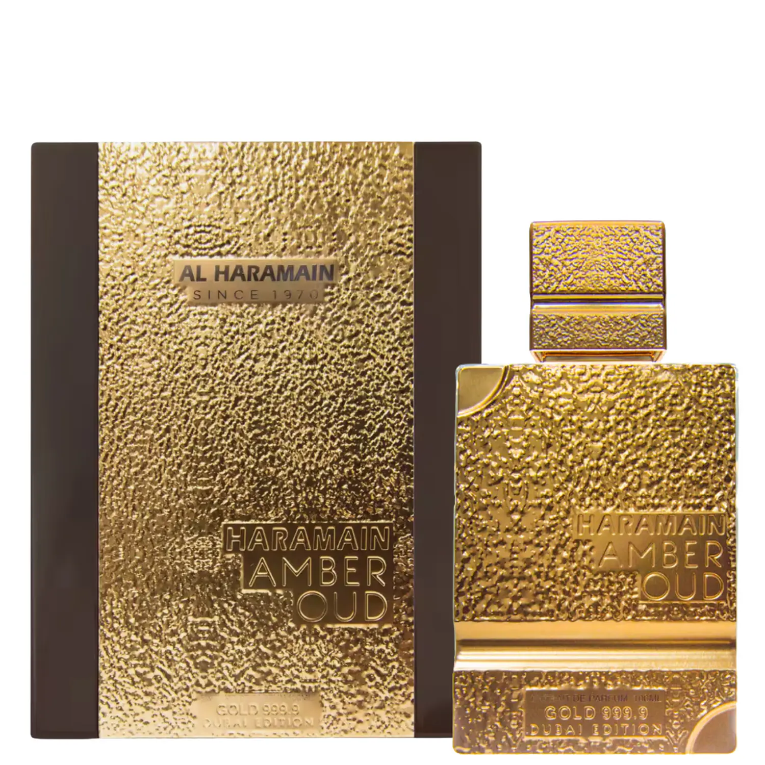 PERFUME AL HARAMAIN AMBER OUD GOLD 999.9 DUBAI EDITION HOMBRE EXTRAIT DE PARFUM 100 ML