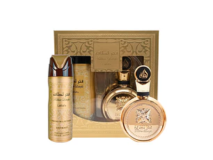 PERFUME LATTAFA FAKHAR EXTRAIT MUJER EDP 100 ML / PERFUME SPRAY 200 ML ESTUCHE