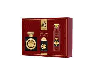 PERFUME LATTAFA PRIDE NEBRAS UNISEX EDP 100 ML / 20 ML / PERFUME SPRAY 200 ML ESTUCHE