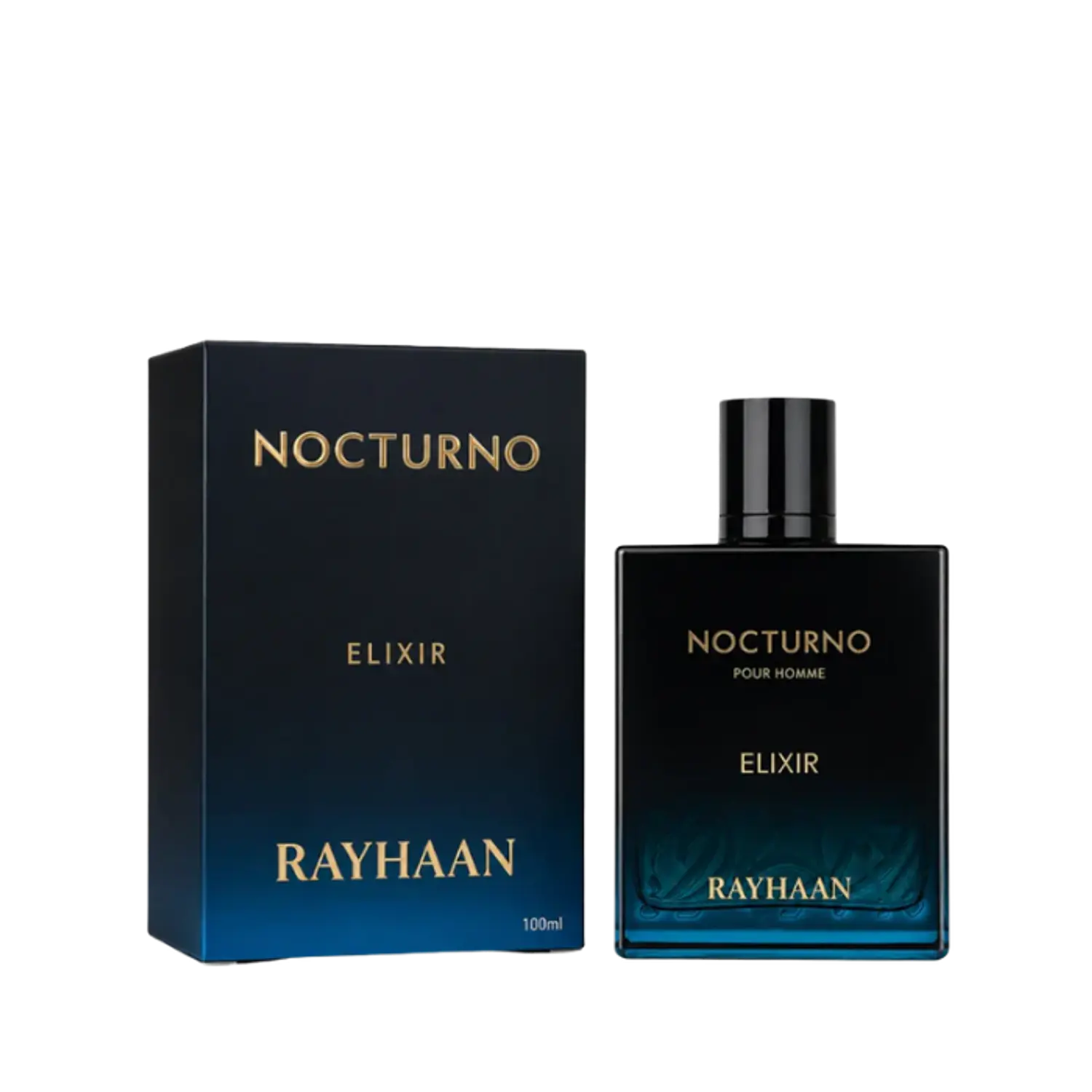PERFUME RAYHAAN NOCTURNO ELIXIR HOMBRE EDP 100 ML