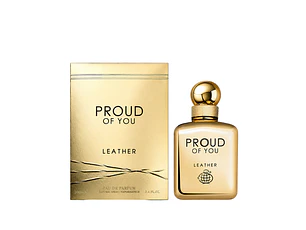 PERFUME FRAGRANCE WORLD PROUD OF YOU LEATHER HOMBRE EDP 100 ML