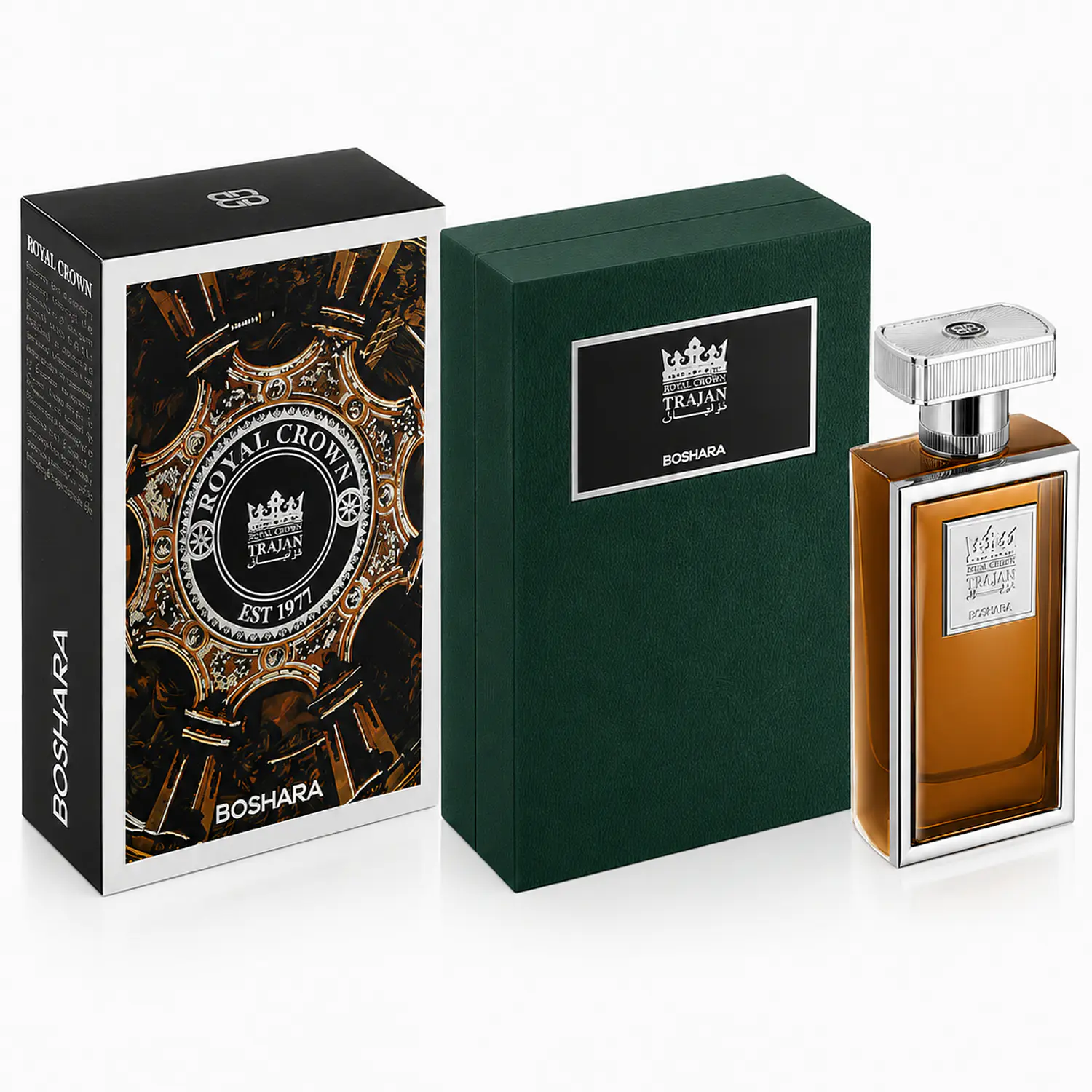 PERFUME BOSHARA TRAJAN UNISEX EDP 80 ML  3