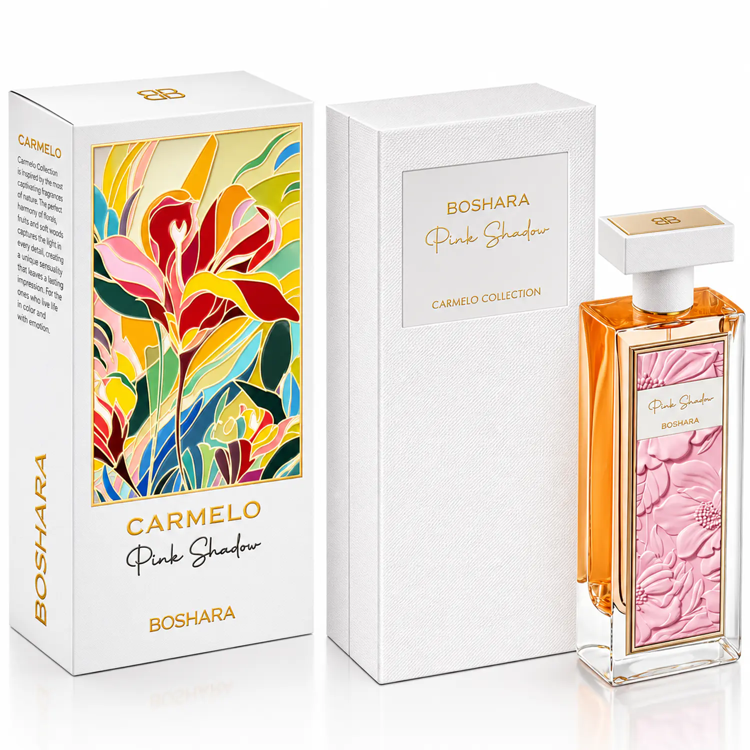 PERFUME BOSHARA PINK SHADOW MUJER EDP 80 ML  3