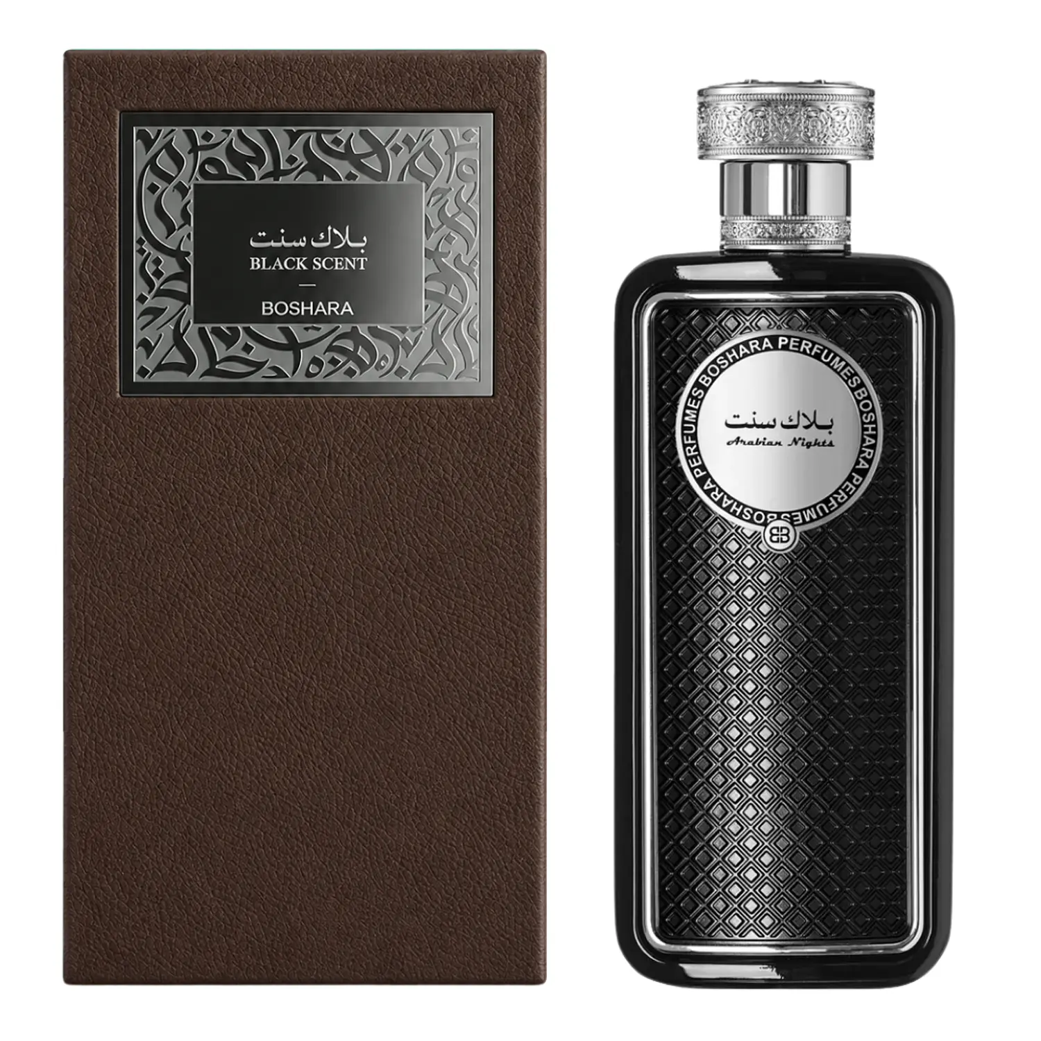 PERFUME BOSHARA BLACKSCENT UNISEX EDP 80 ML 1