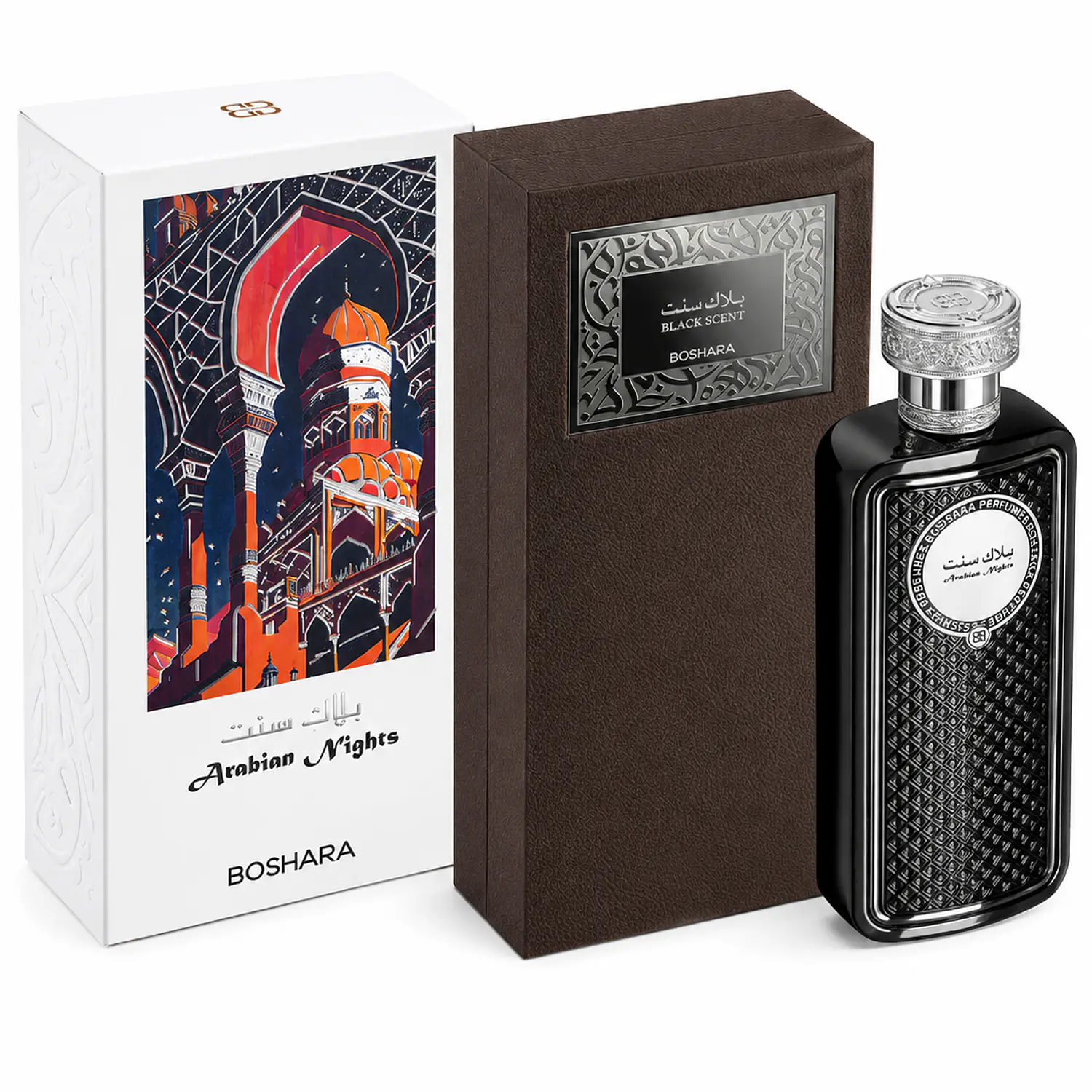 PERFUME BOSHARA BLACKSCENT UNISEX EDP 80 ML 3