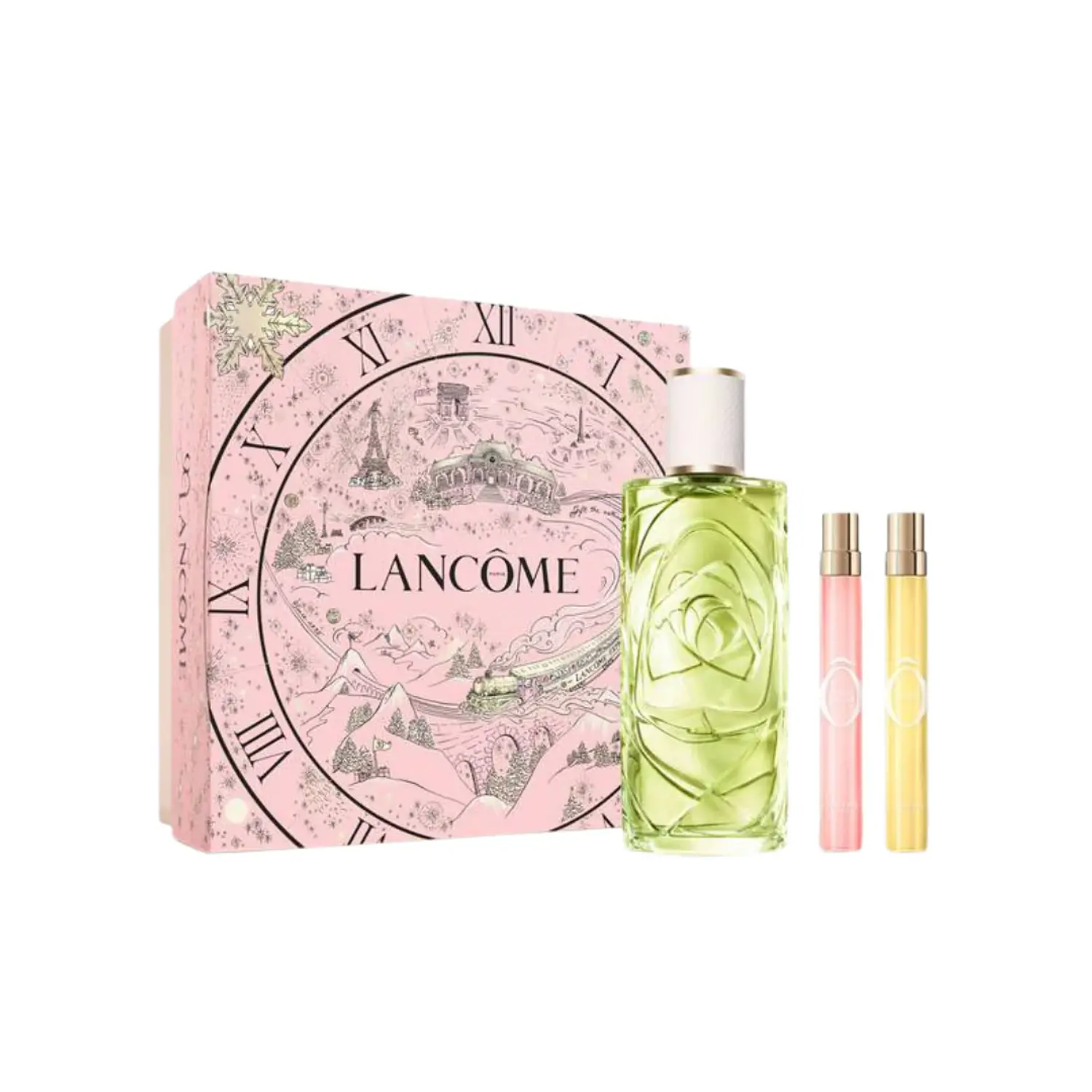 PERFUME OFF NOW LANCOME DAMA EDT 100 ML / O ZENITH 10 ML / OVER THE TOP 10 ML ESTUCHE