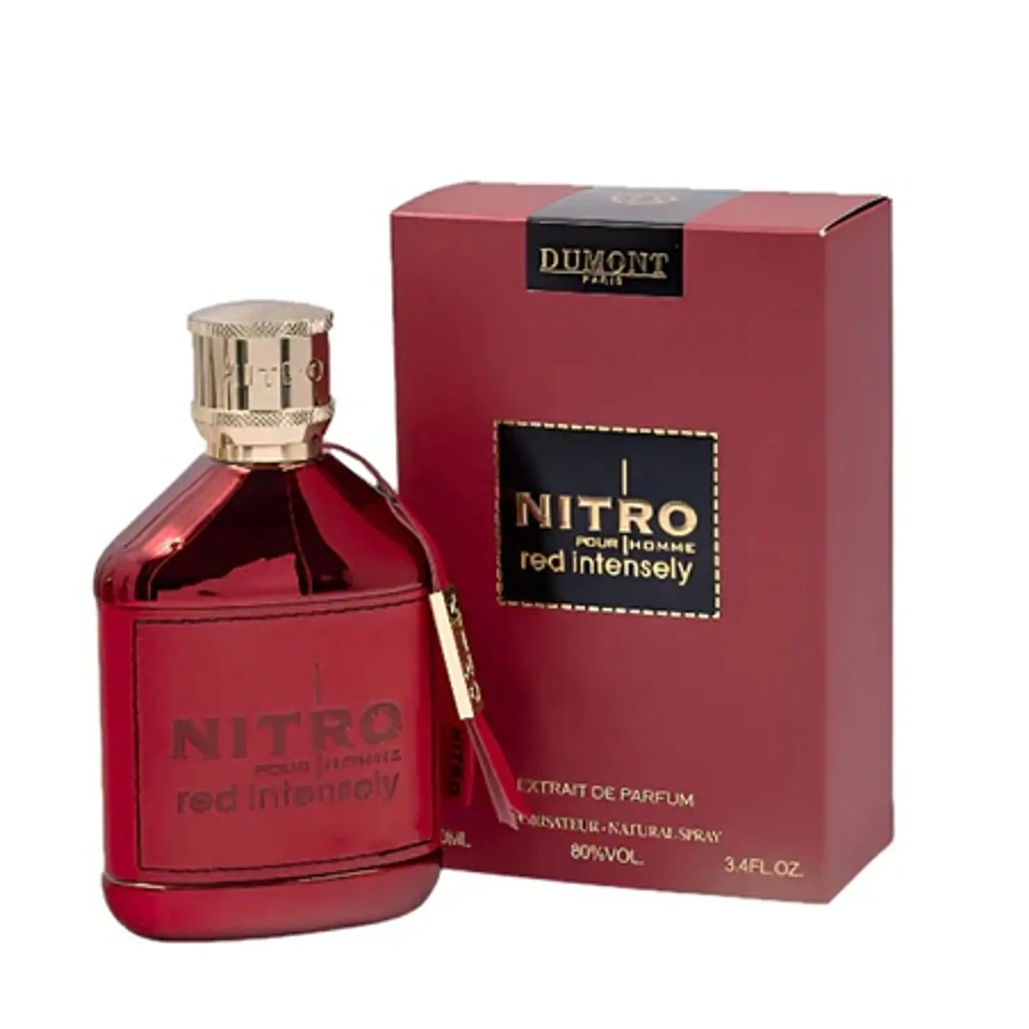 PERFUME NITRO RED INTENSELY DUMONT HOMBRE EDP 100 ML