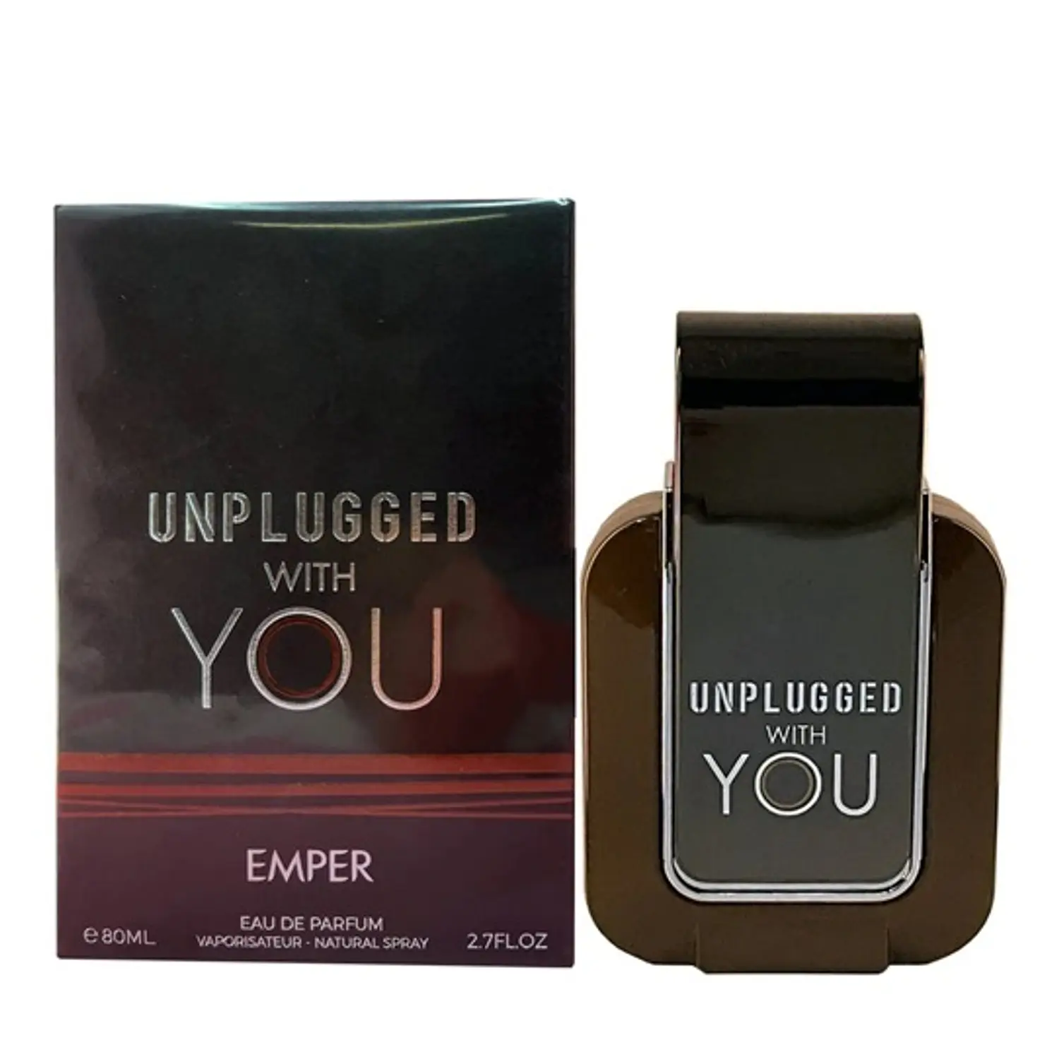 PERFUME EMPER UNPLUGGED WITH YOU HOMBRE EDP 80 ML
