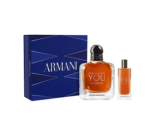 PERFUME STRONGER WITH YOU INTENSELY ARMANI VARON EDP 100 ML / 15 ML ESTUCHE