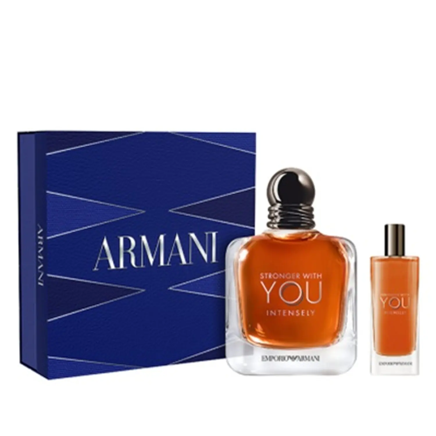 PERFUME STRONGER WITH YOU INTENSELY ARMANI VARON EDP 100 ML / 15 ML ESTUCHE