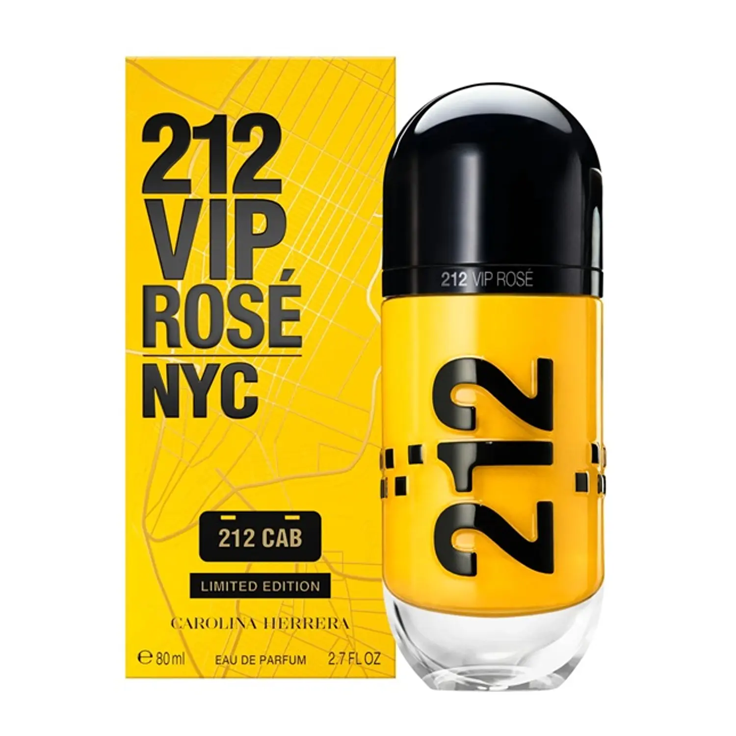 PERFUME 212 VIP ROSE CAB LIMITED EDITION DAMA EDP 80 ML
