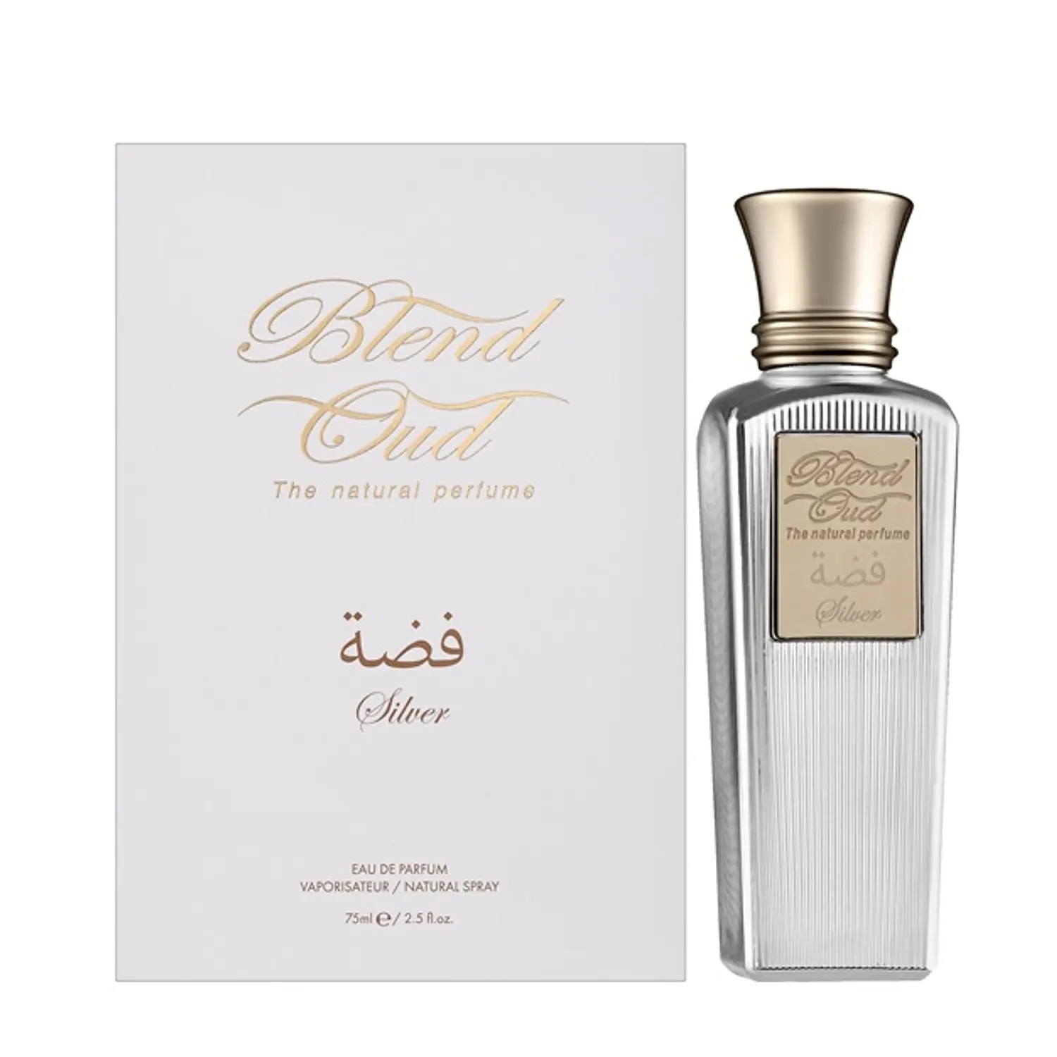 PERFUME BLEND OUD SILVER UNISEX EDP 75 ML