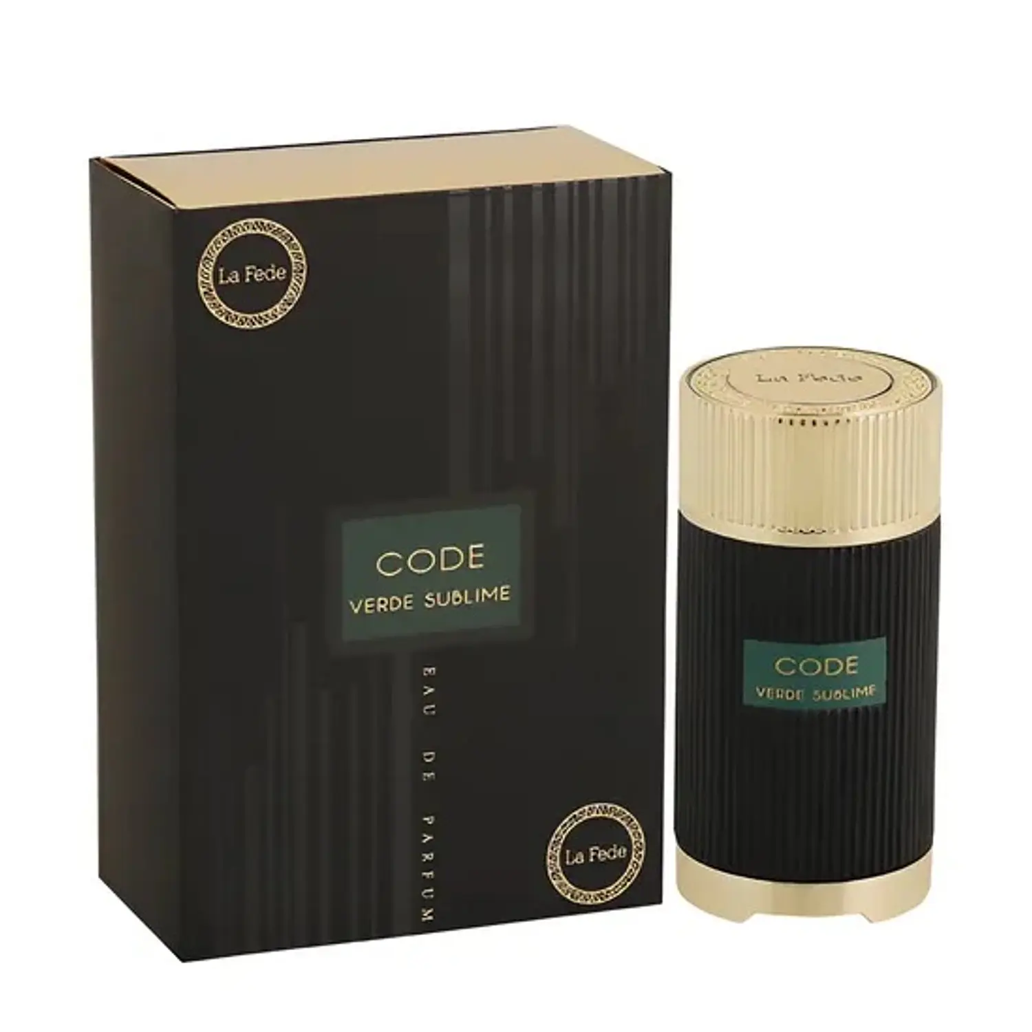 PERFUME LA FEDE CODE VERDE SUBLIME UNISEX EDP 100 ML