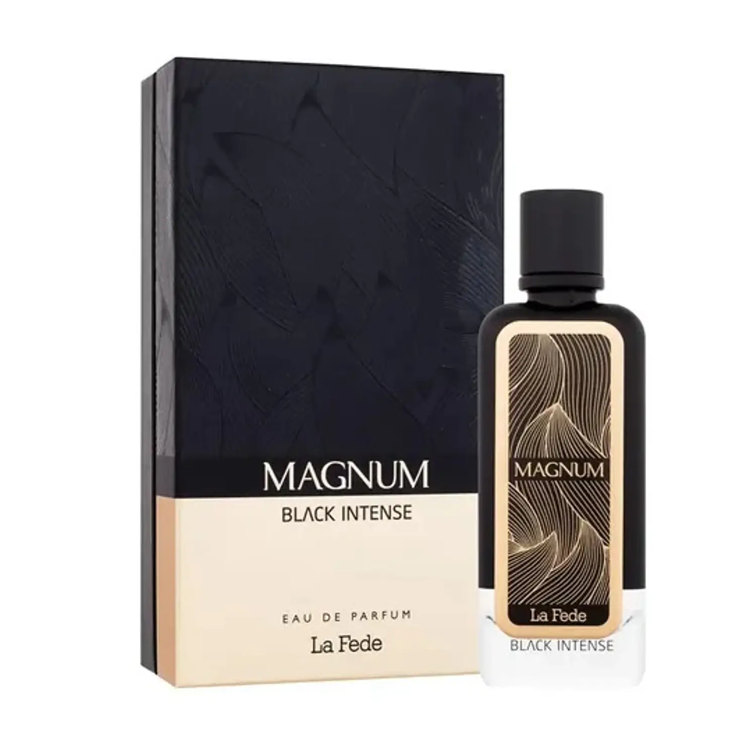 PERFUME LA FEDE MAGNUM BLACK INTENSE UNISEX EDP 100 ML
