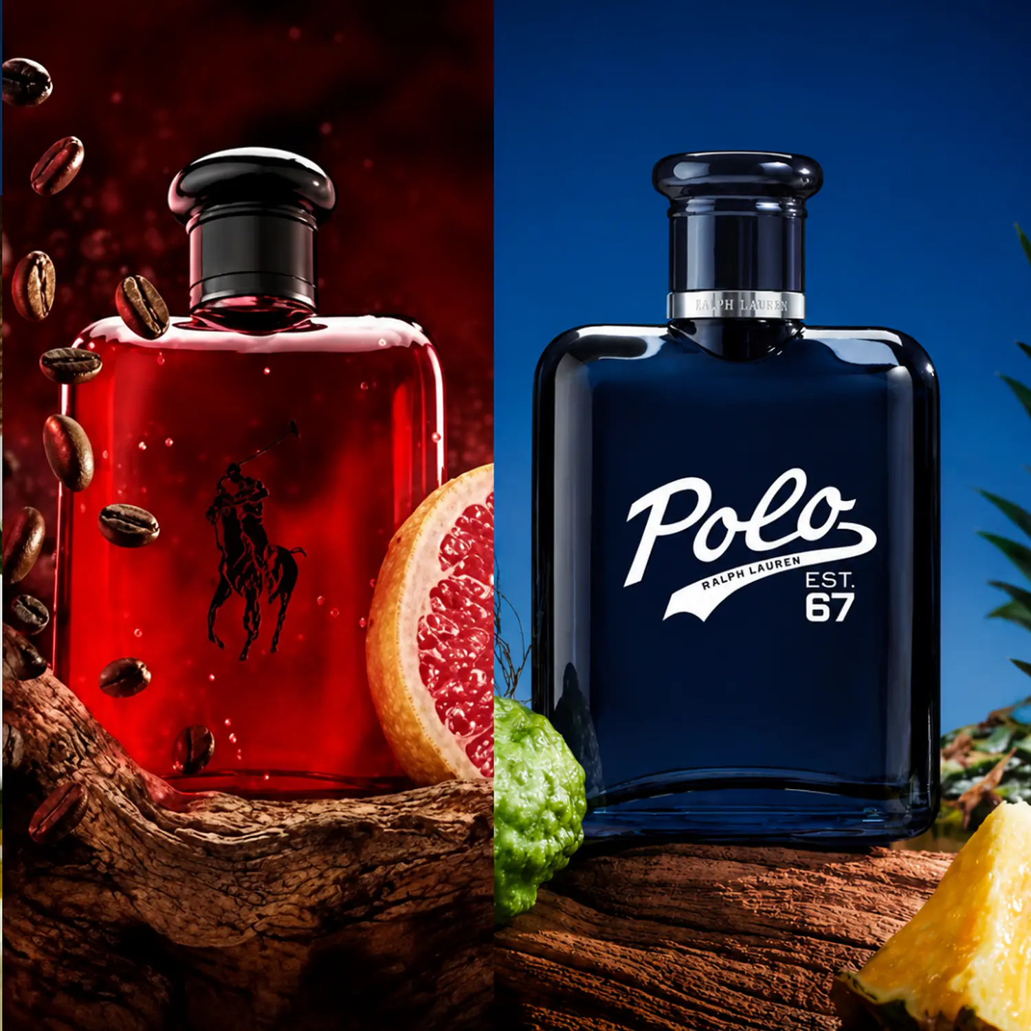 PERFUME POLO RED VARON EDT 15 ML / POLO 67 EDT 15 ML ESTUCHE 2