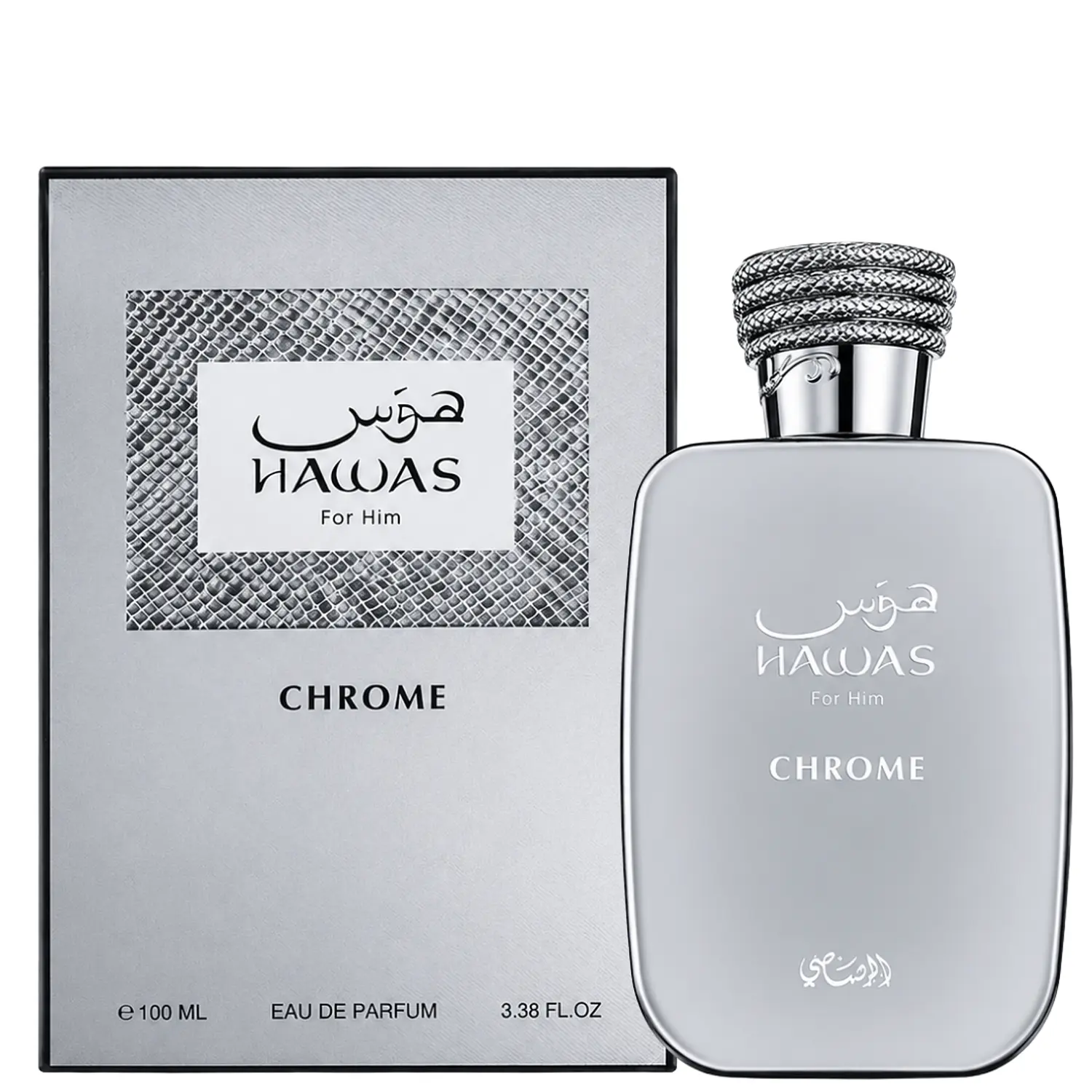 PERFUME RASASI HAWAS CHROME HOMBRE EDP 100 ML 1
