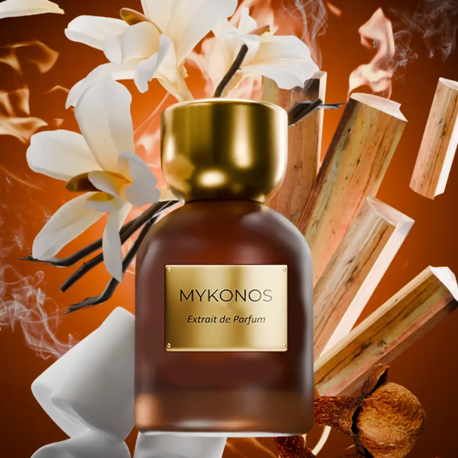 PERFUME MYKONOS BONFIRE VANILLA UNISEX EXTRAIT DE PARFUM 50 ML 2