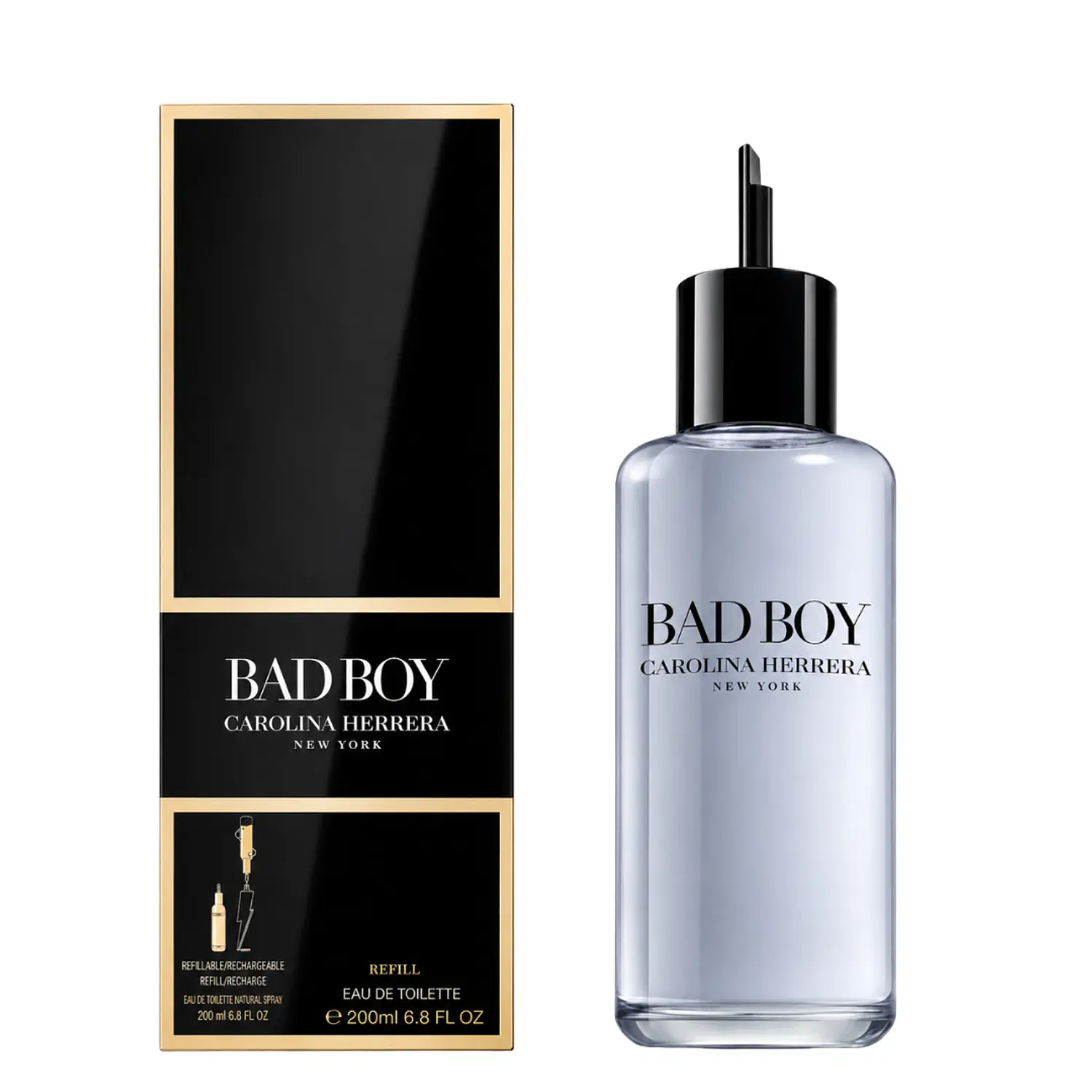 PERFUME BAD BOY RECARGA VARON EDT 200 ML 1