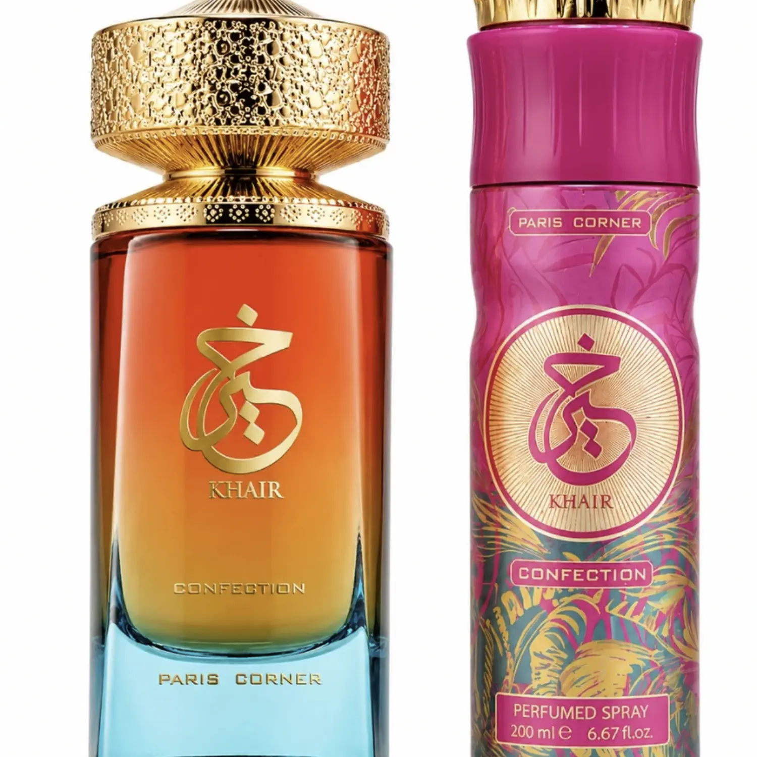 PERFUME PARIS CORNER KHAIR CONFECTION MUJER EDP 100 ML / DESODORANTE 200 ML ESTUCHE