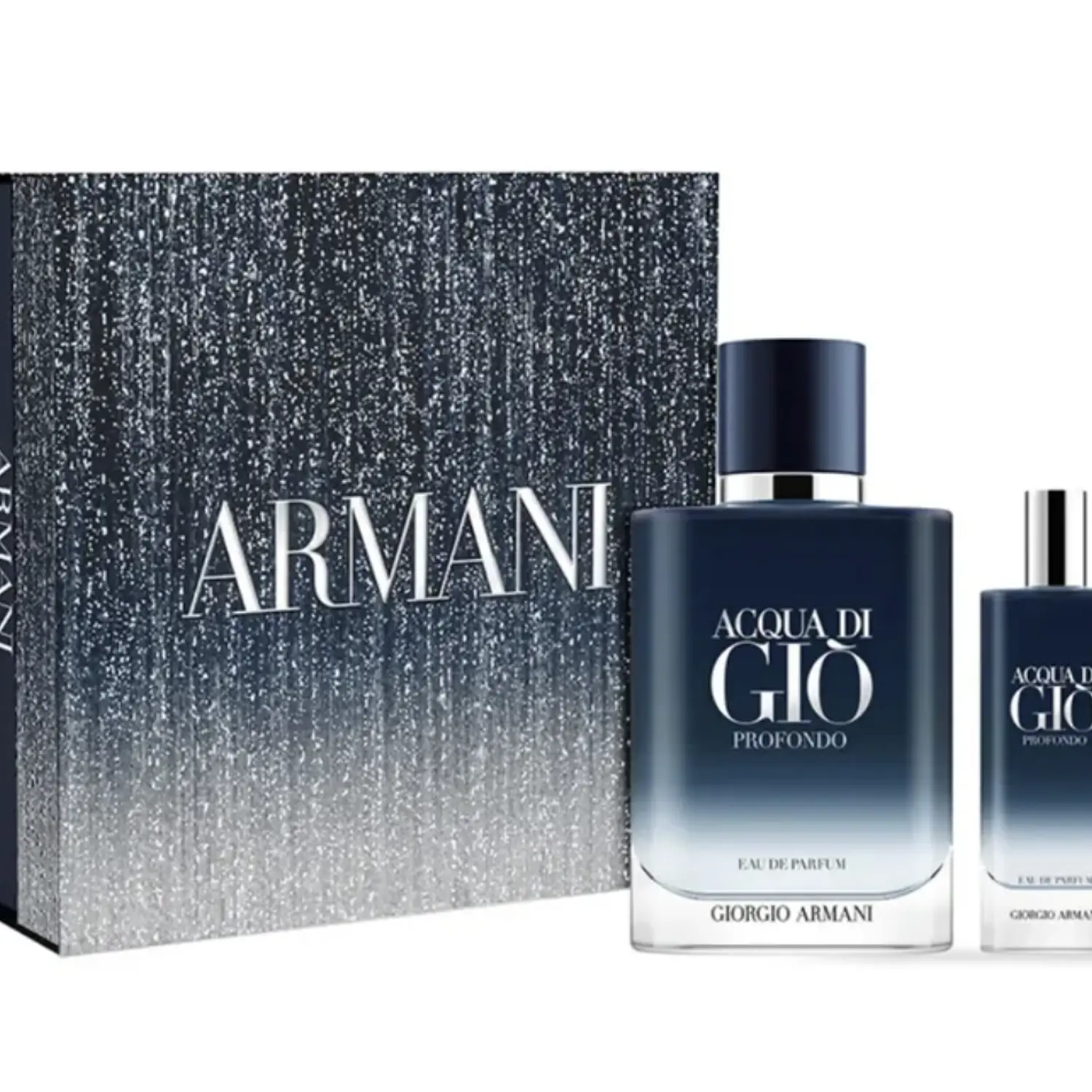 PERFUME ACQUA DI GIO PROFONDO VARON EDP 100 ML / 15 ML ESTUCHE