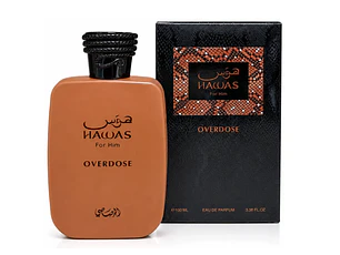 PERFUME RASASI HAWAS OVERDOSE HOMBRE EDP 100 ML