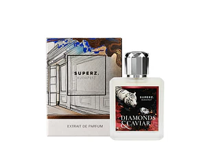 PERFUME SUPERZ DIAMONDS & CAVIAR UNISEX EXTRAIT DE PARFUM 50 ML