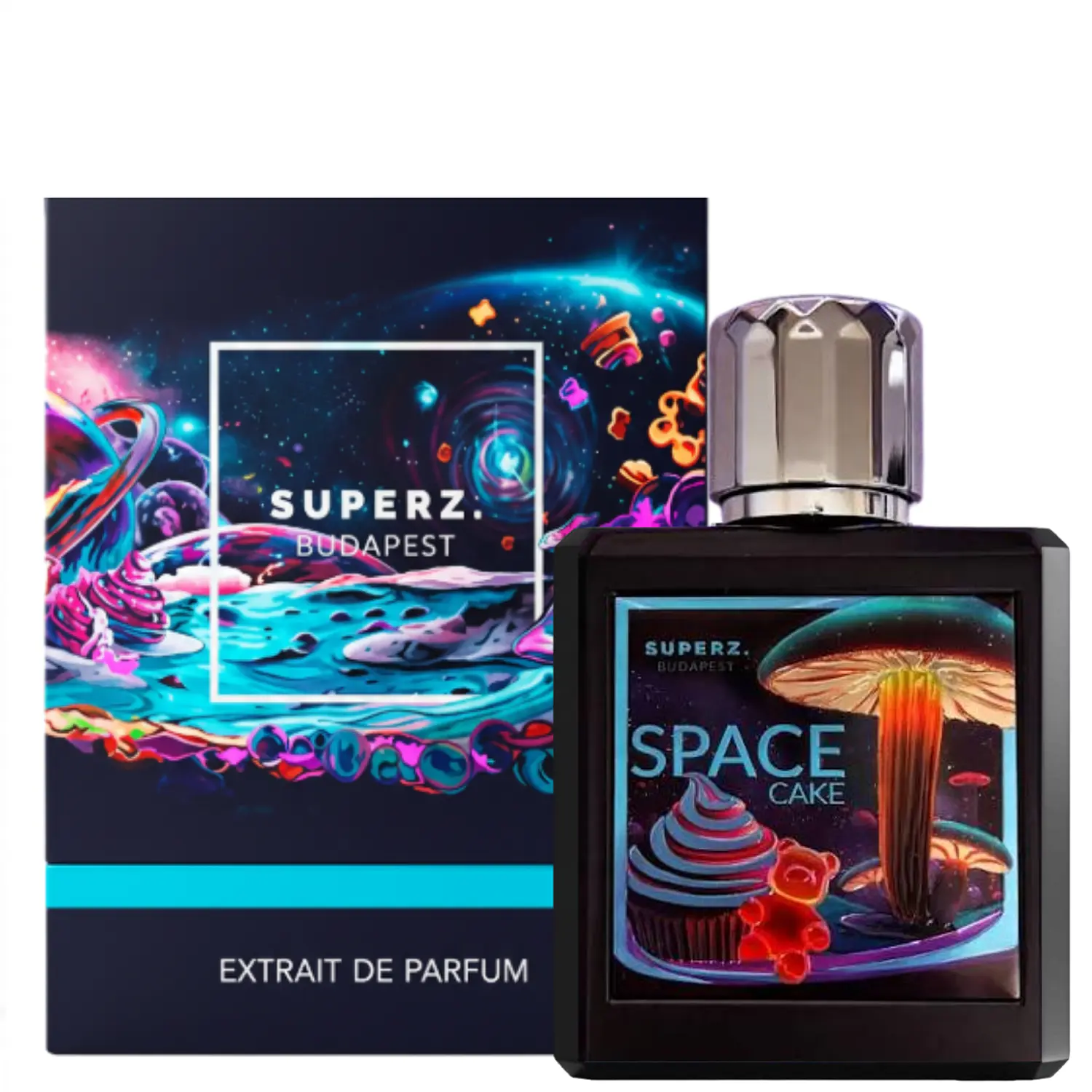 PERFUME SUPERZ SPACE CAKE UNISEX EXTRAIT DE PARFUM 50 ML 1