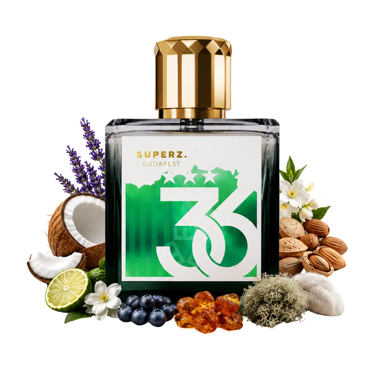 PERFUME SUPERZ  FRADI 36 UNISEX EXTRAIT DE PARFUM 50 ML 2