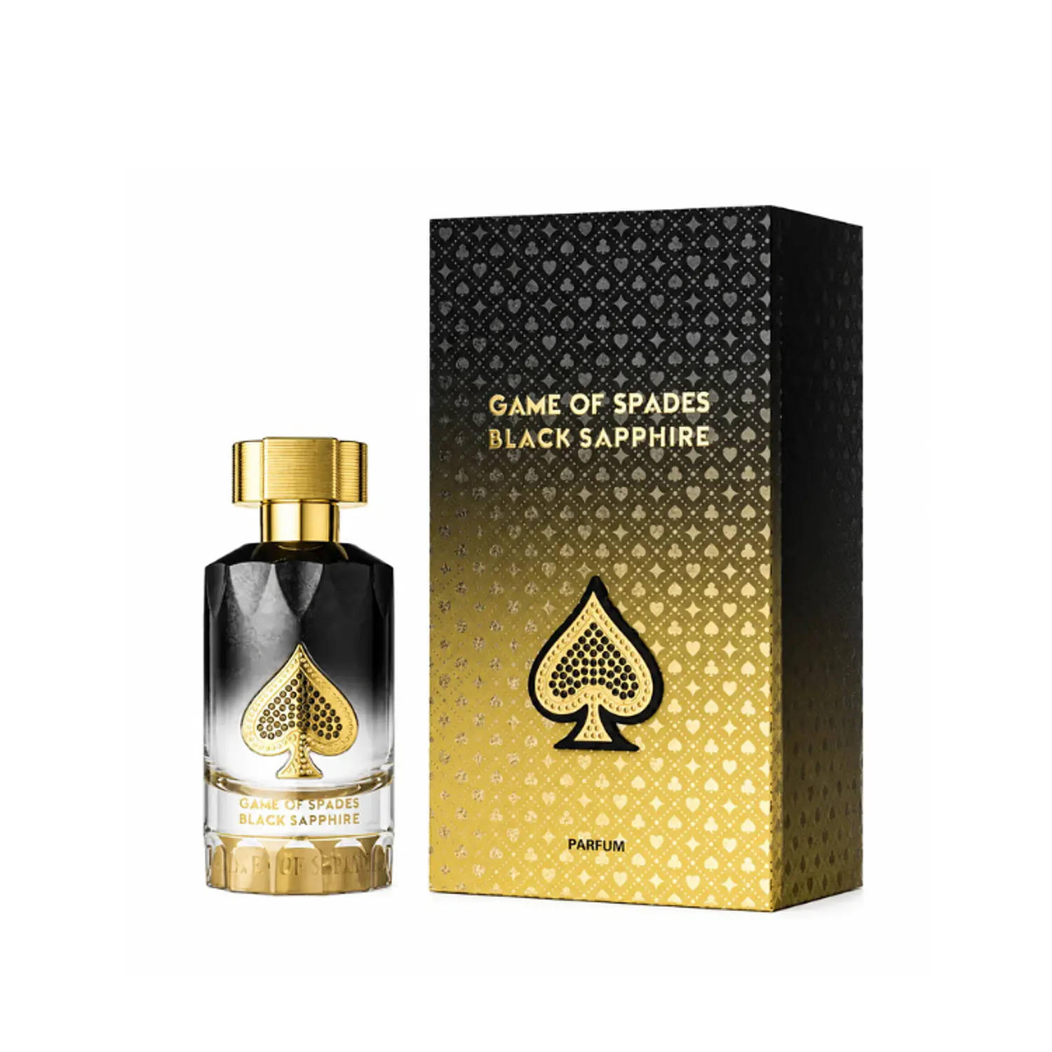 PERFUME JO MILANO GAME OF SPADES BLACK SAPPHIRE UNISEX PARFUM 90 ML