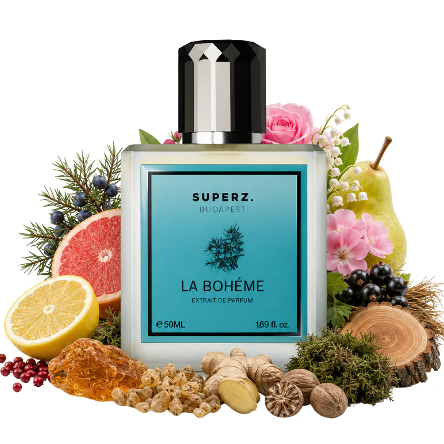 PERFUME SUPERZ LA BOHEME UNISEX EXTRAIT DE PARFUM 50 ML 2