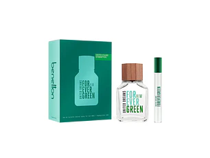 PERFUME BENETTON UNITED COLORS FOREVER GREEN VARON EDT 100 ML / 10 ML ESTUCHE 