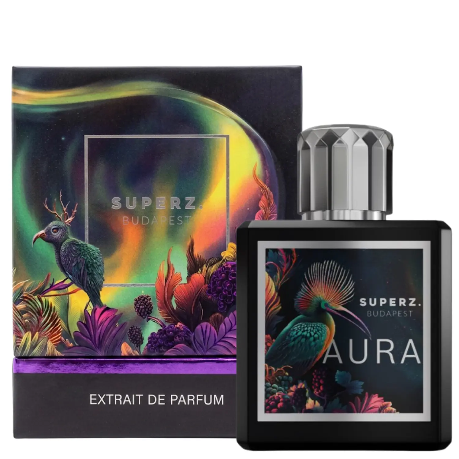 PERFUME SUPERZ AURA UNISEX EXTRAIT DE PARFUM 50 ML 1