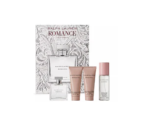 PERFUME ROMANCE DAMA EDP 100 ML / SHOWER GEL 75 ML / BODY LOTION 75 ML / BODY MIST 150 ML ESTUCHE