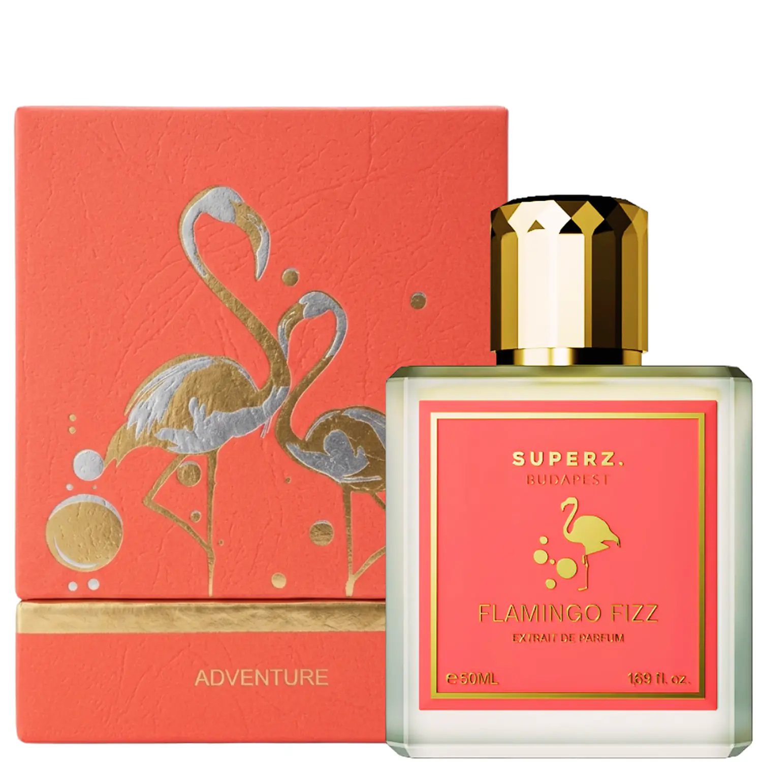 PERFUME SUPERZ FLAMINGO FIZZ UNISEX EXTRAIT DE PARFUM 50 ML 1