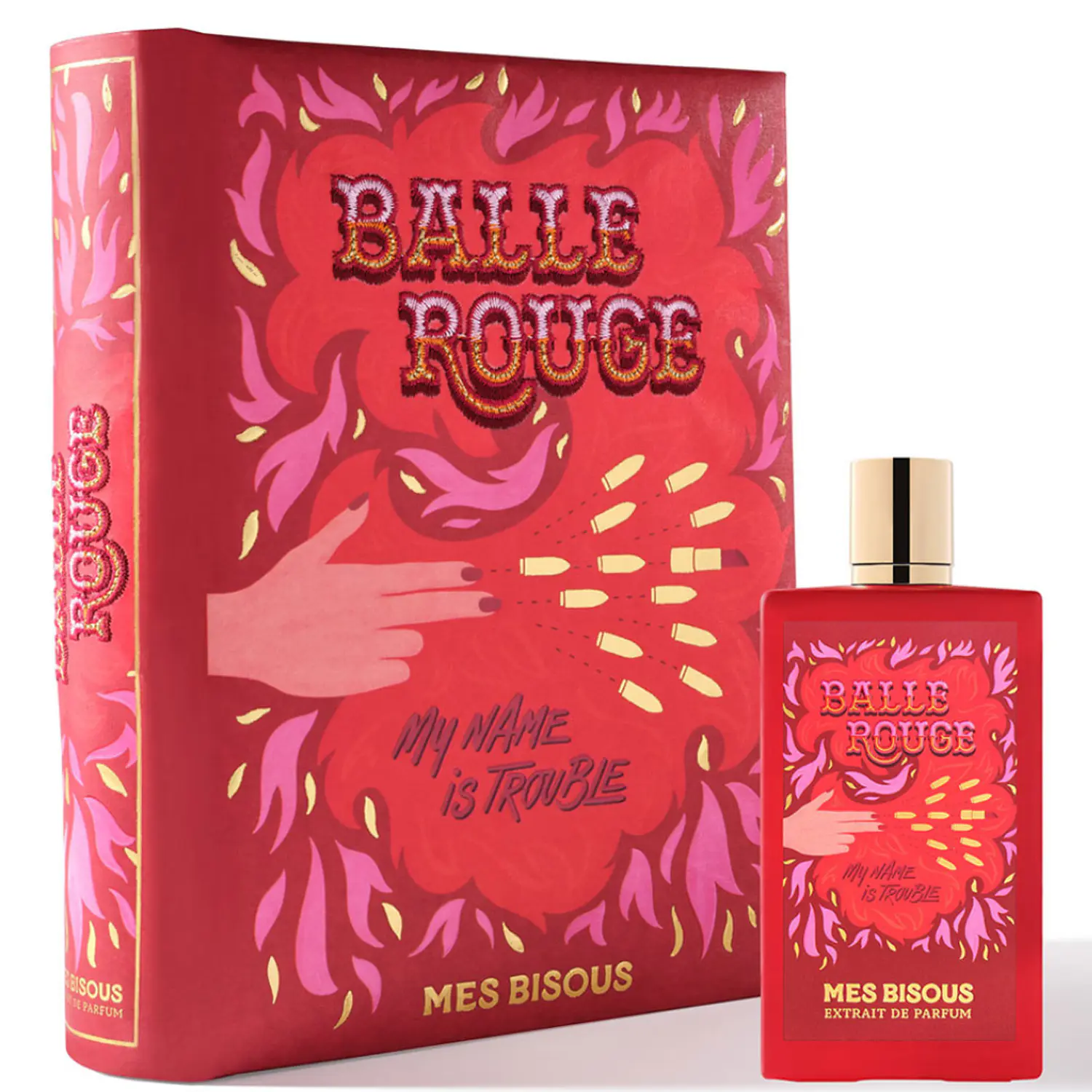 PERFUME MES BISOUS BALLE ROUGE UNISEX EXTRAIT DE PARFUM 100 ML 1
