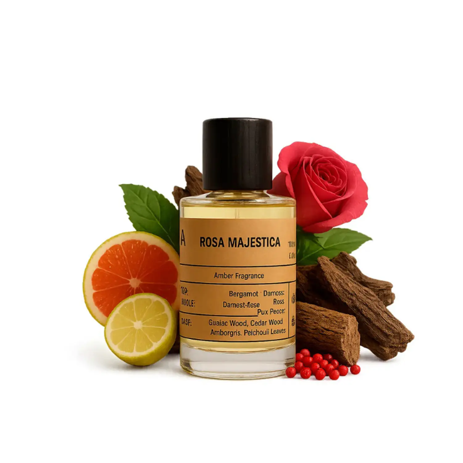 PERFUME PARFUM.AE ROSA MAJESTICA UNISEX EDP 100 ML