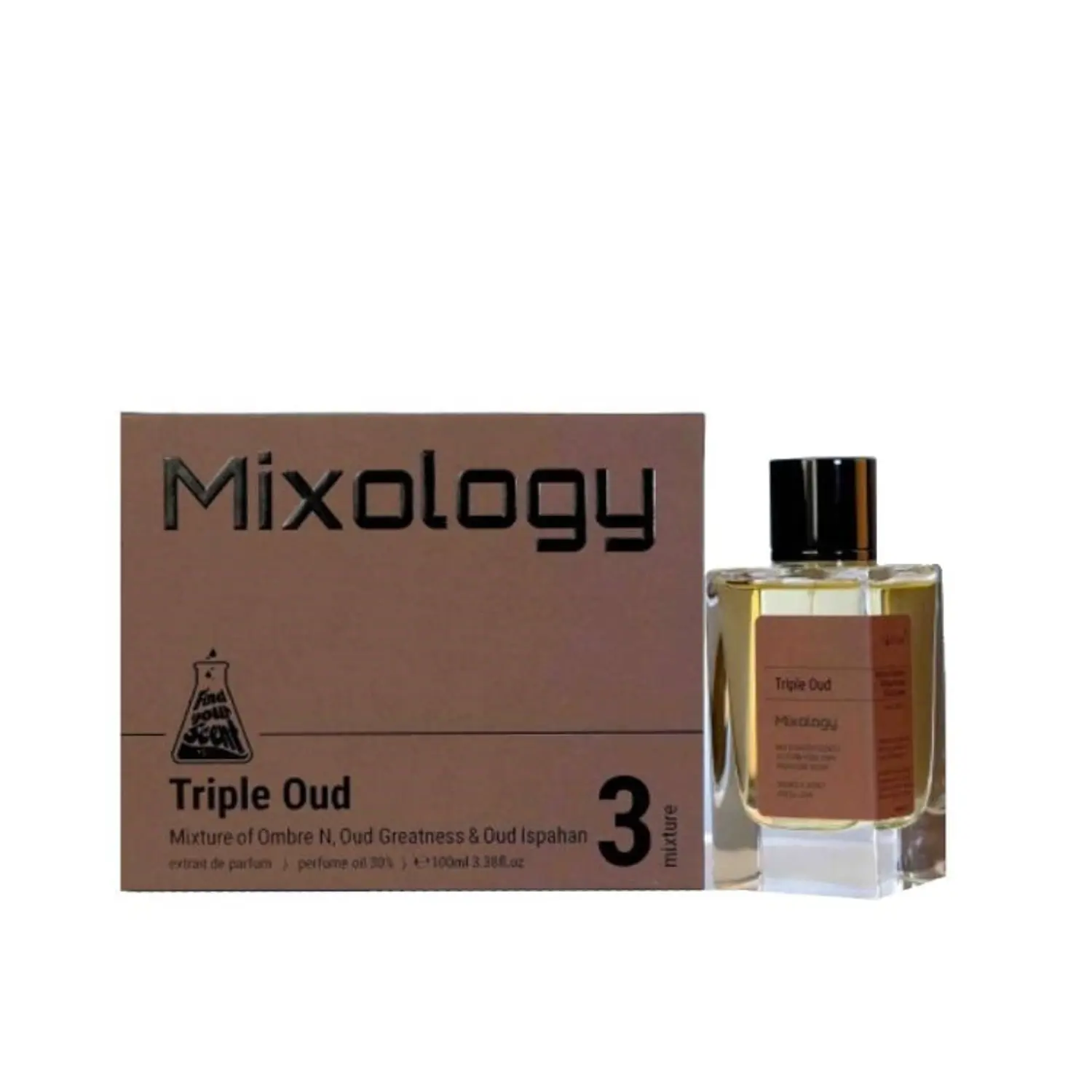 PERFUME MIXOLOGY TRIPLE OUD UNISEX PARFUM 100 ML