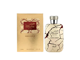 PERFUME RASASI HAWAS LAVA GOLD HOMBRE EDP 100 ML