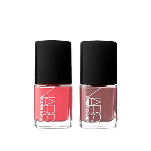 NARS NAIL POLISH SET VERTEBRA CORAL AND DUSTY ROSE N3612