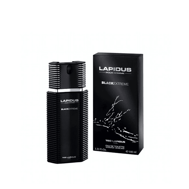 PERFUME LAPIDUS BLACK EXTREME HOMBRE EDT 100 ML
