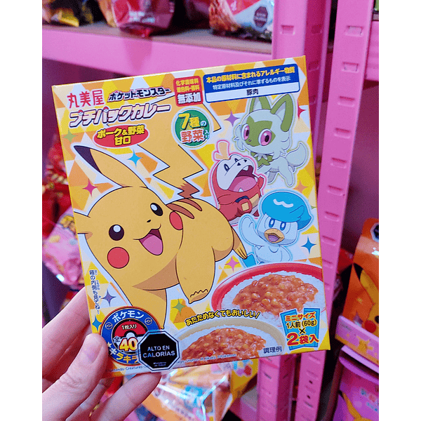 Pokemon Estofado de Curry Instantáneo 