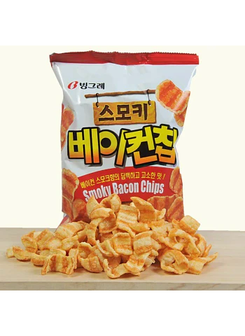 Papas de Bacon Coreanas