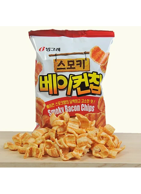 Papas de Bacon Coreanas