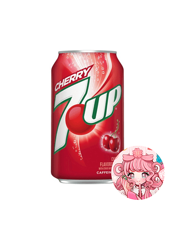 Seven up Cherry Guinda Usa Edic