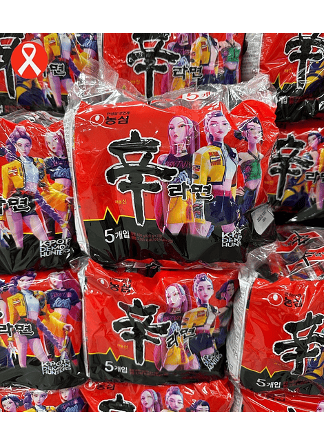 Shin Ramen Edición Kpop Demon Hunters 1 Unidad.