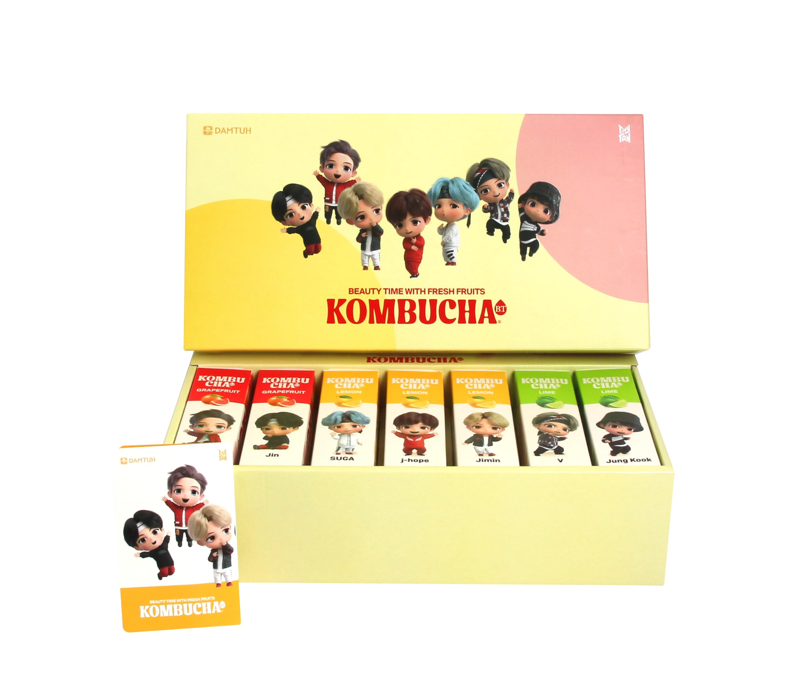 Kombucha BTS Set TinyTAN Special Edition