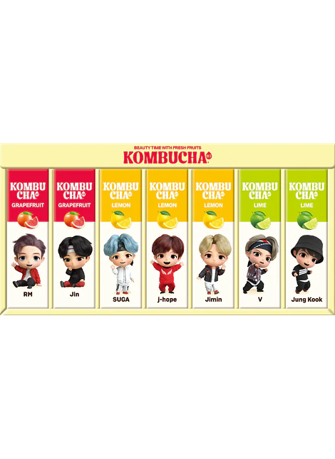 Kombucha BTS Set TinyTAN Special Edition